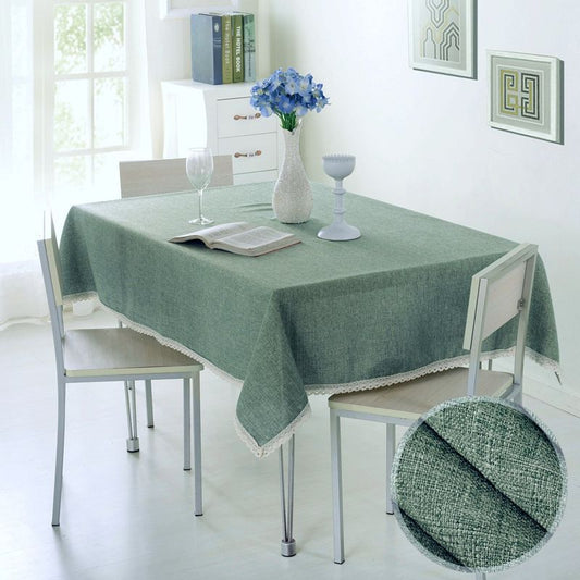 Waterproof & Oil-Proof Floral Tablecloth – Inspired by Mediterranean Warmth & Everyday Elegance