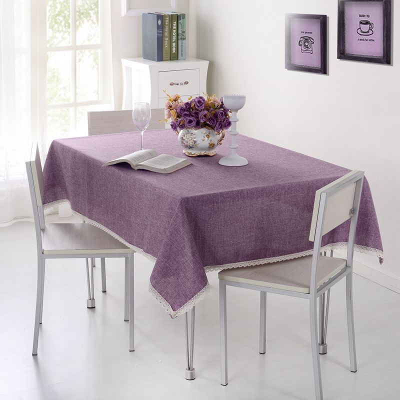 Waterproof & Oil-Proof Floral Tablecloth – Inspired by Mediterranean Warmth & Everyday Elegance