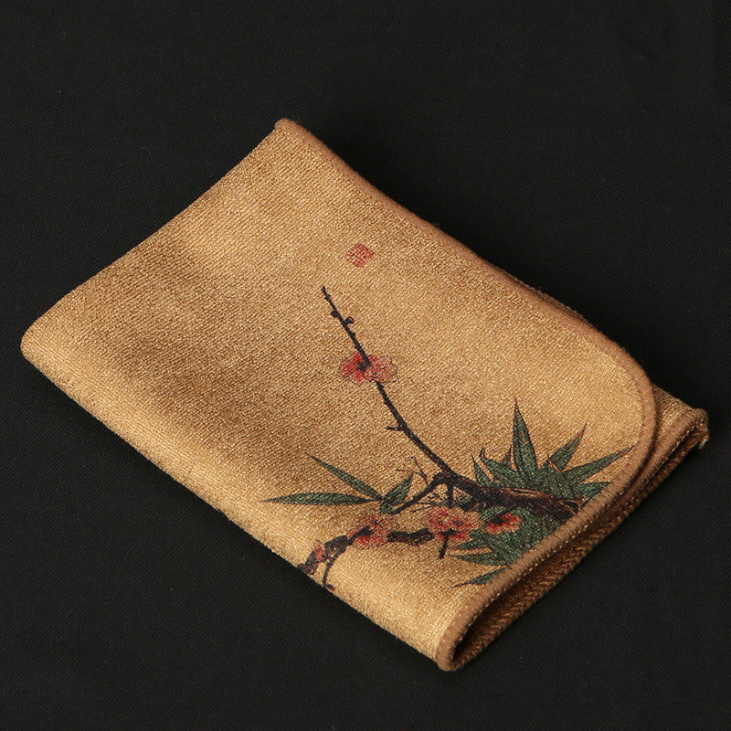 Table Cloth Tablecloth Tea Table Accessories – Painted Cotton Tea Towels